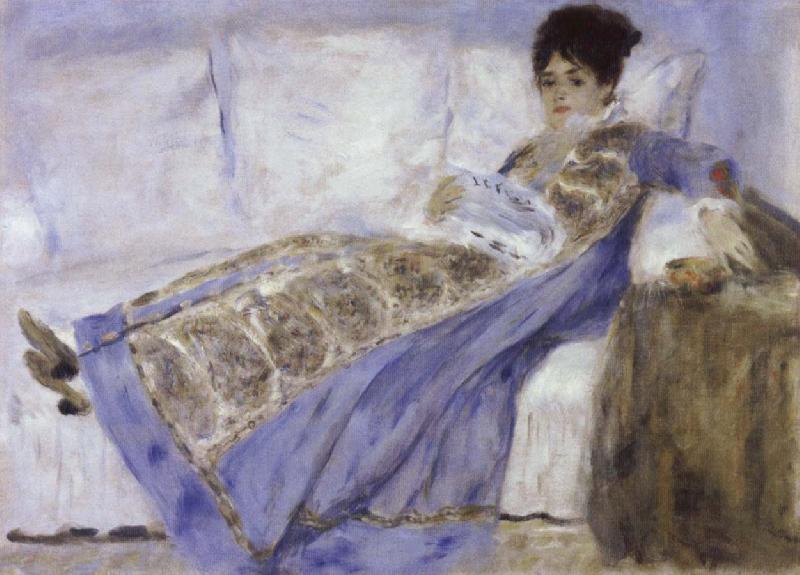 Pierre-Auguste Renoir Madame Monet Reading